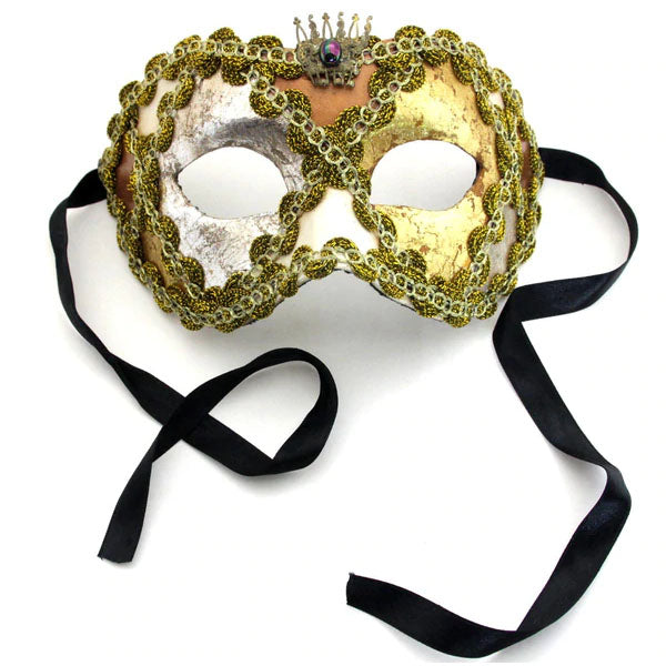 Gold & Silver Mask Brocade, Decoration
