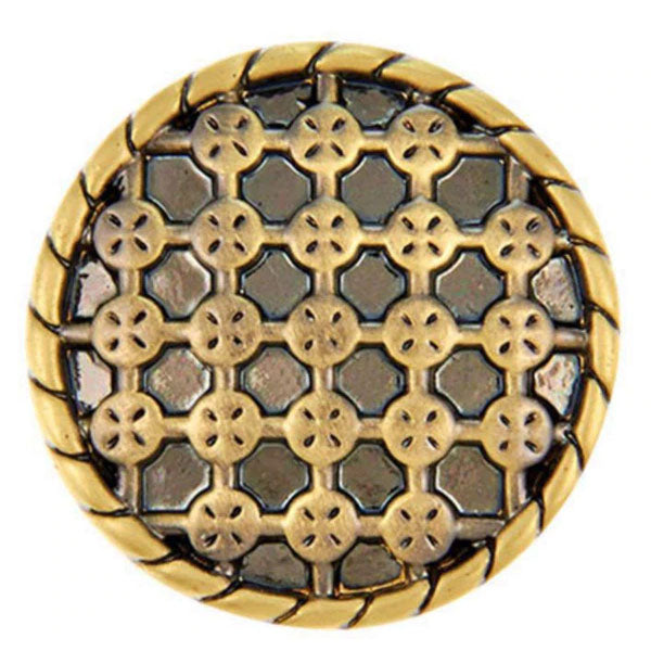 Ginger Snaps Quilt Snap Brass