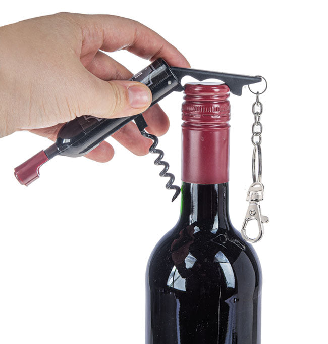 Wine Bottle Multi Function Key Rings
