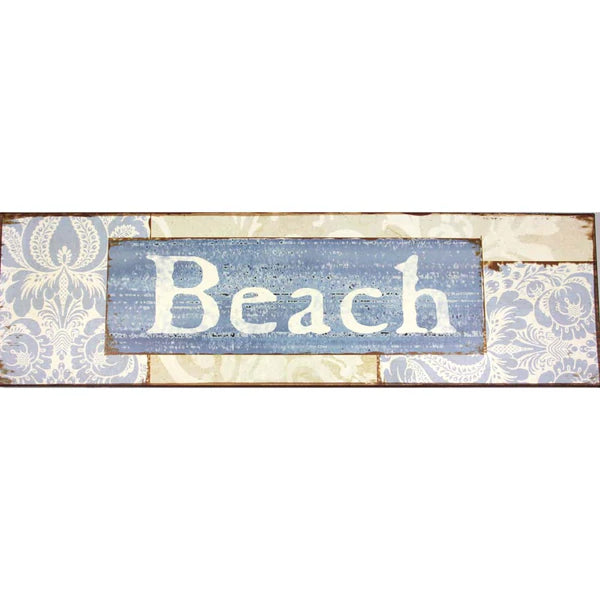 Ganz Beach Sign