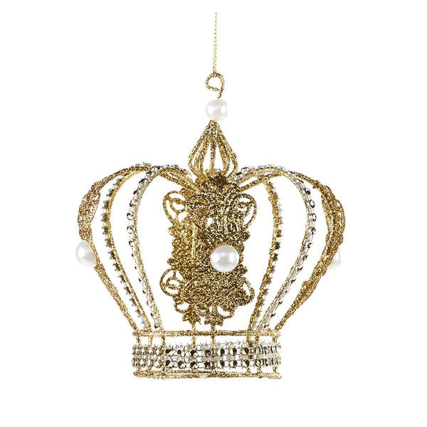 Wired Crown Ornament