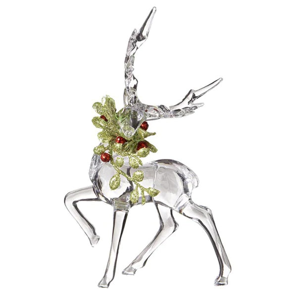 Mistletoe Krystal Reindeer