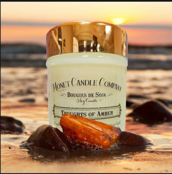 Thoughts of Amber Soy Candle