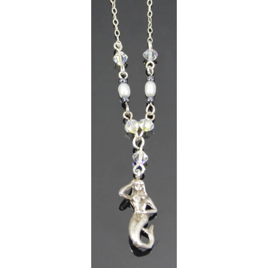 Mermaid Necklace, Sterling Silver