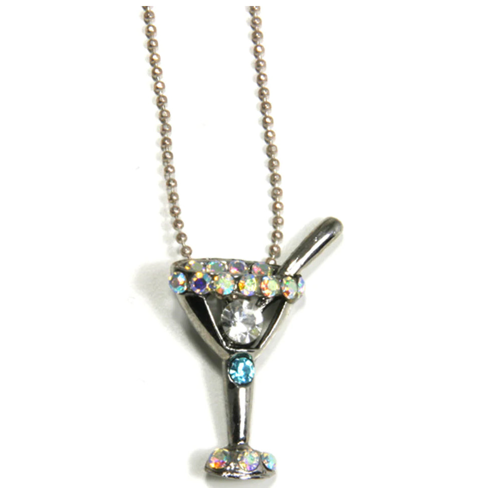 Drink Necklace AB Martini