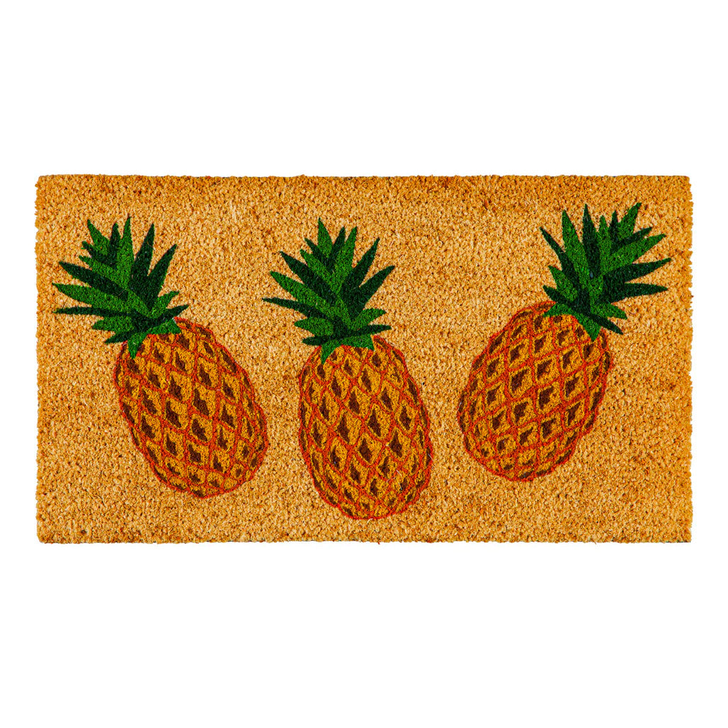 Pineapple Fun Coir Mat