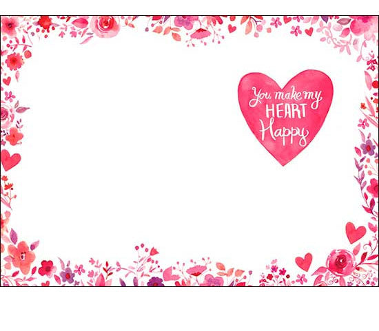 Happy Valentine's Day Valentine's Card